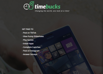 TimeBucks Review: A Get-Paid-to Site for Beginners